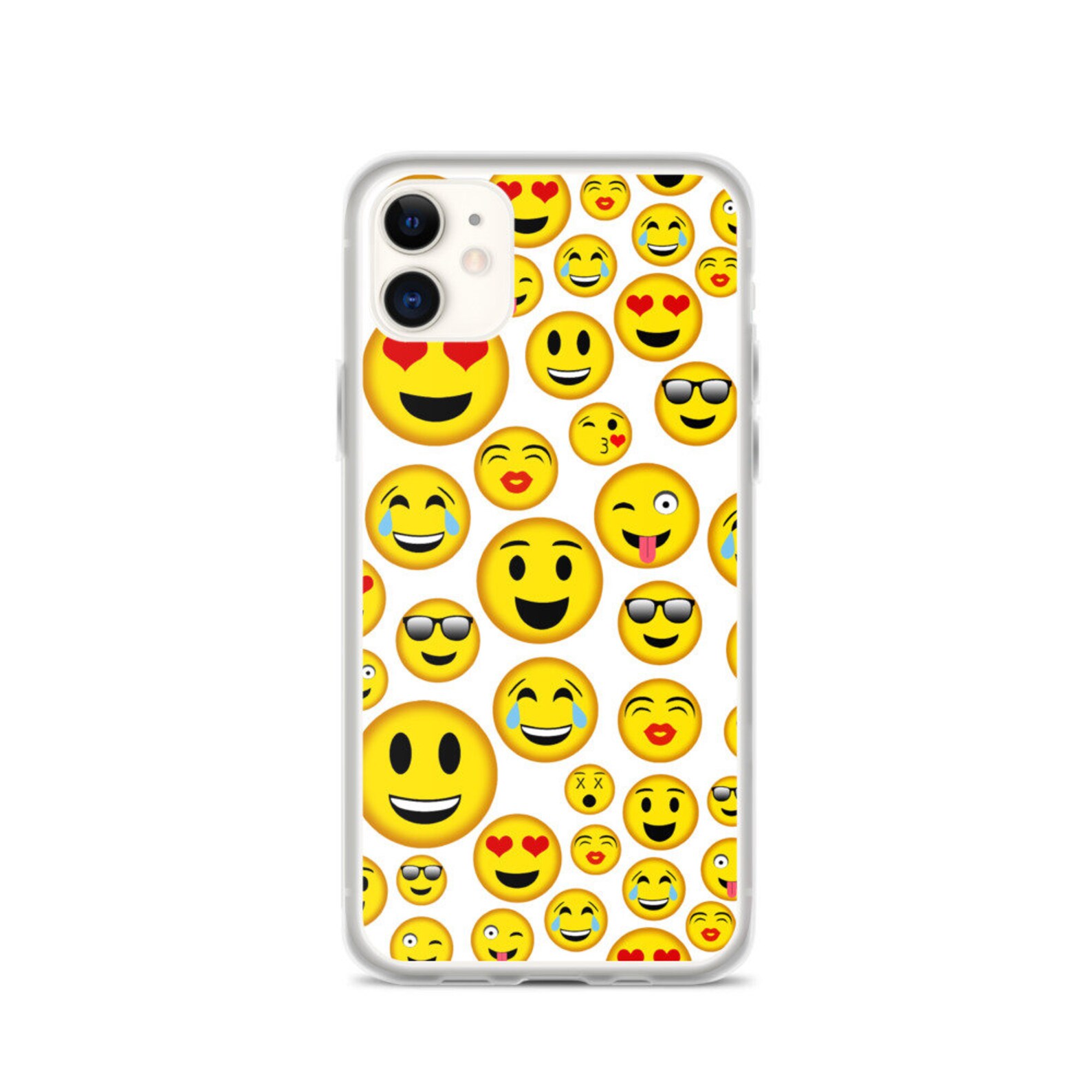 Emoji Phone Case Smiley Face Phone Case Teen Phone Case Etsy