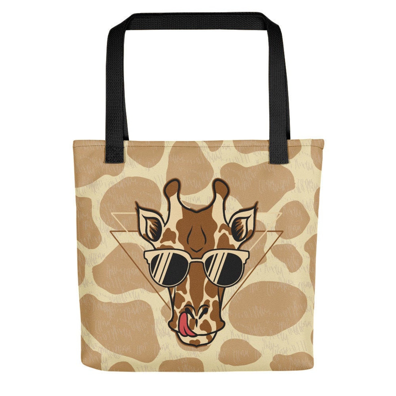 Giraffe Print Giraffe Animal Print Tote Bag Gifts For | Etsy