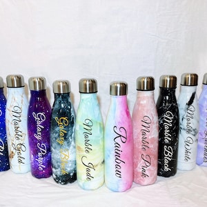 PERSONALISED Water bottle| DRINK BOTTLE|500ml| Personalised water bottle| Wedding Gift| birthday|bridesmaid gift|Work|teacher|Valentine Gift