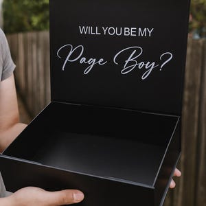 Luxury Gift Box|Magnetic Gift Box|Bridesmaid Maid of Honour gift box|Best man gift box|Personalised Name Box|Birthday Box|Groomsman Box image 15