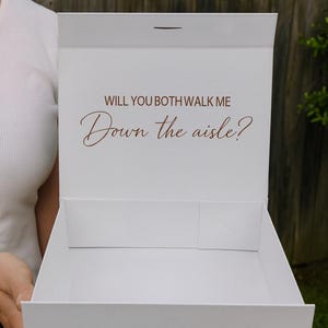 Luxury Gift Box|Magnetic Gift Box|Bridesmaid Maid of Honour gift box|Best man gift box|Personalised Name Box|Birthday Box|Groomsman Box image 17