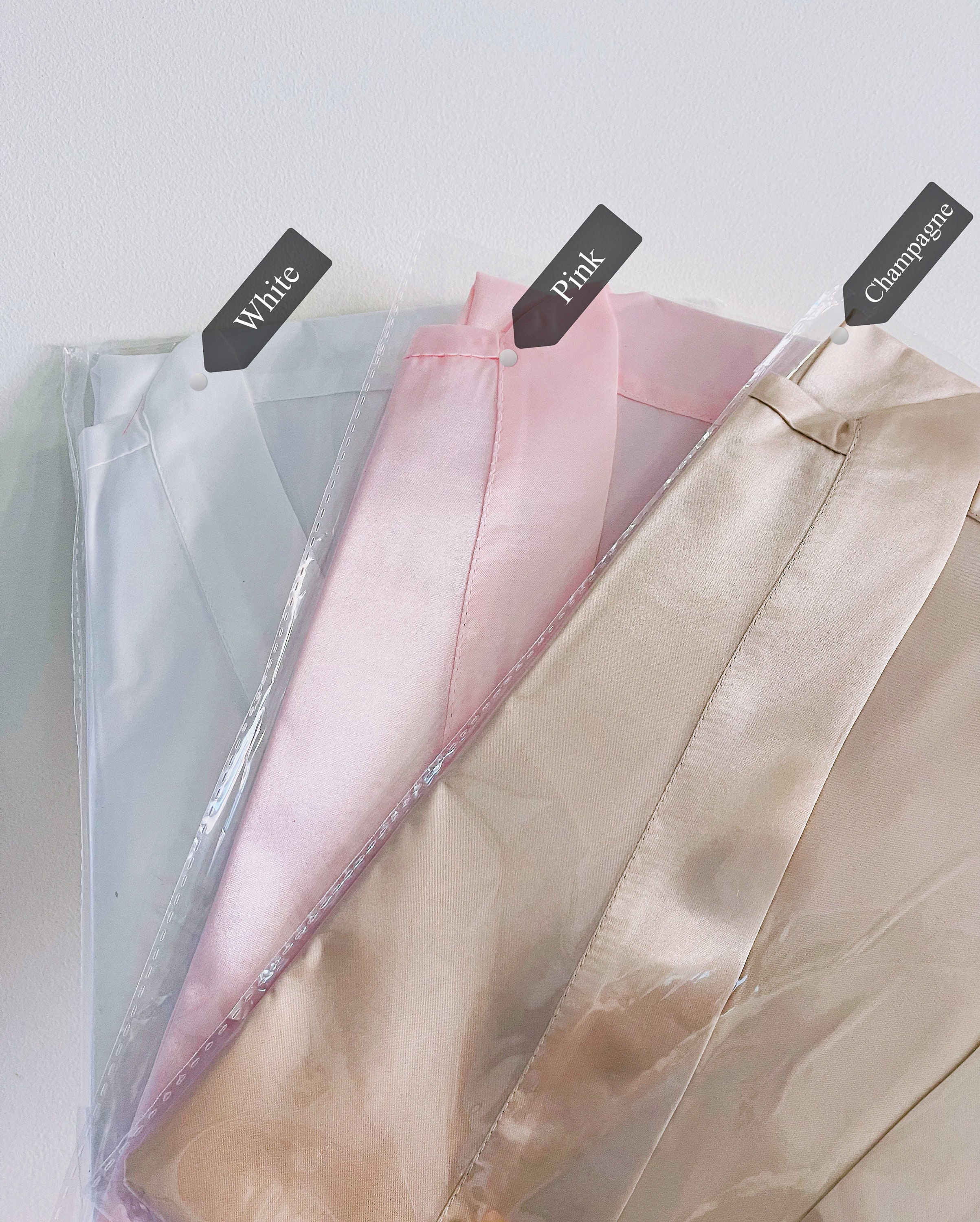 PERSONALISED WEDDING ROBES Blacksatin Bridesmaid Etsy Australia