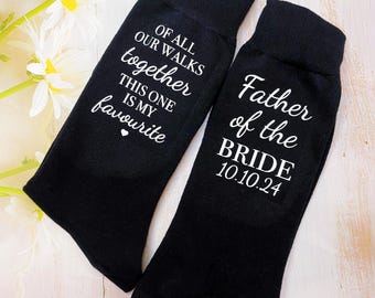 PERSONALISED Groom Groomsmen Bestman SOCKS|Wedding Socks|Bestman Groomsmen gift box socks|Custom Socks|Name Socks father of the bride groom