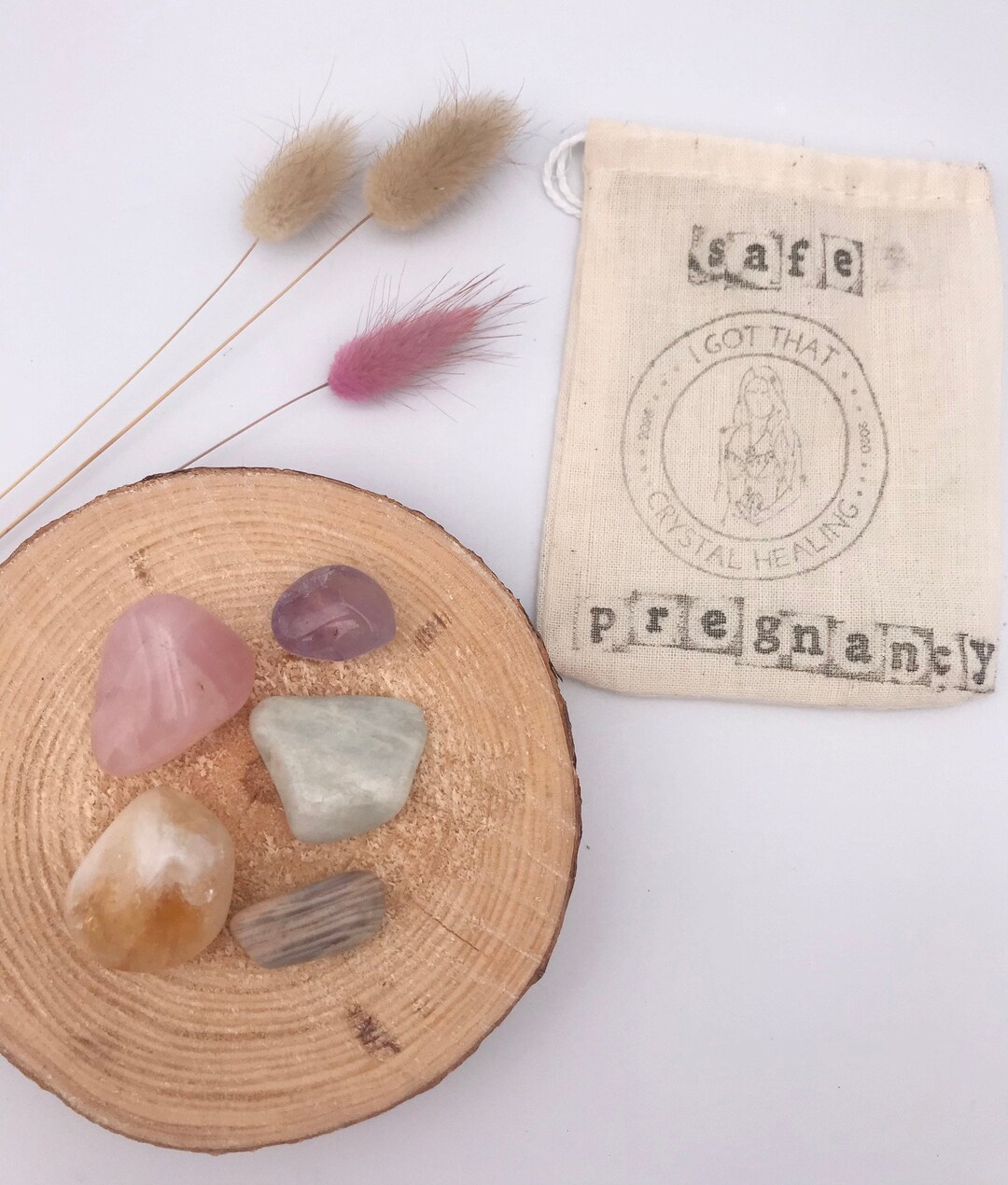 Crystals to Support Safe Pregnancy Healing Crystals Baby Etsy UK