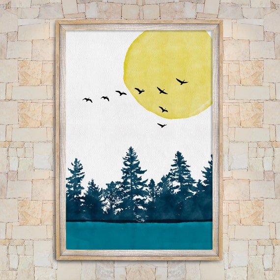 Digital Downloadable Printable Painting Downloads Digital Art Etsy