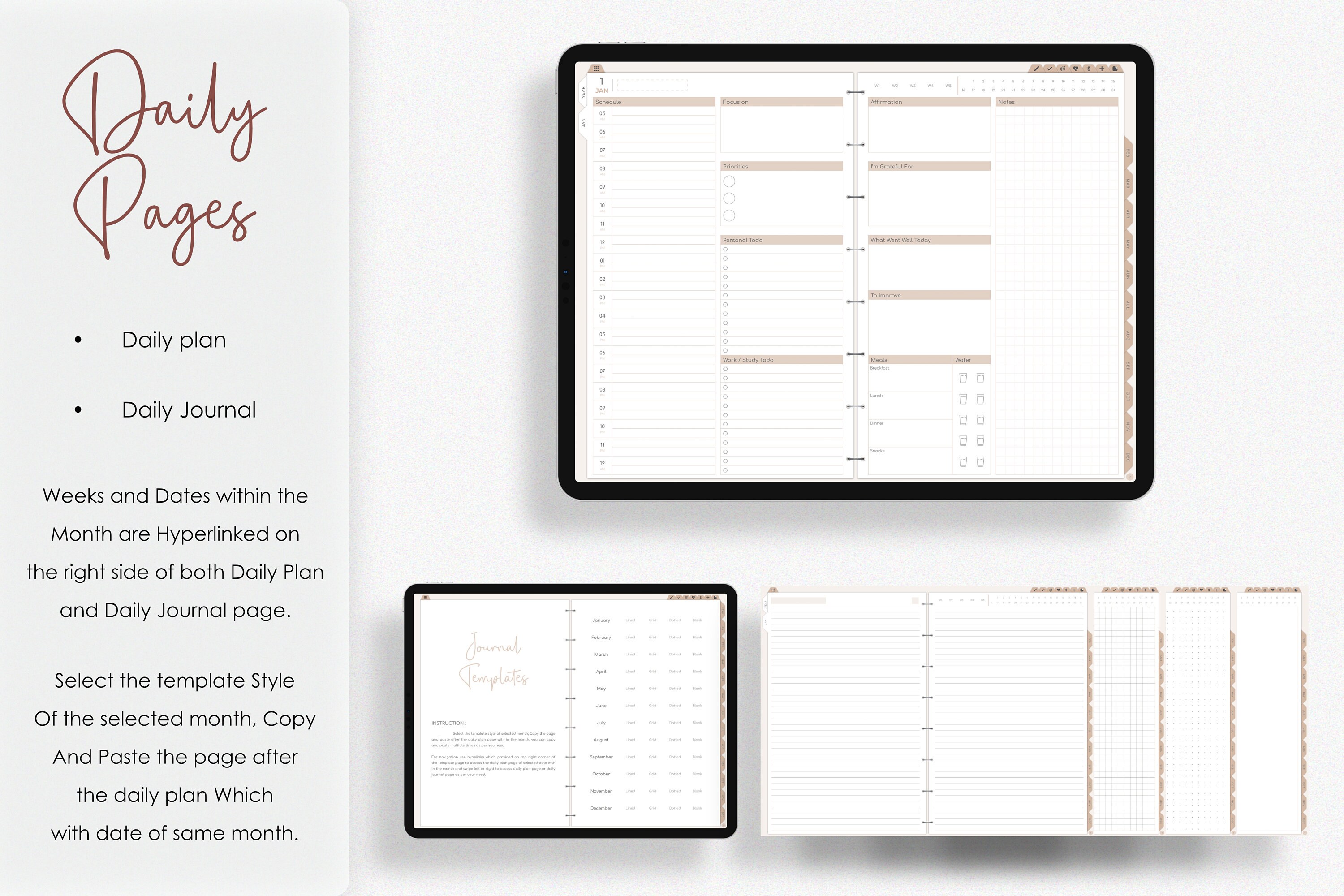 Digital Planner 2022 2023 Goodnotes Planner Ipad Planner Etsy Hong Kong
