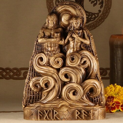 Goddess Ran Designs Ran the Statue of Ran Norse Goddess Heathen God Asatru - Etsy