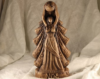 Nyx, Nyx goddess Greek goddess Goddess nyx Goddess statue Greek statue Greek mythology Selene goddess Moon goddess Ancient greek Altar