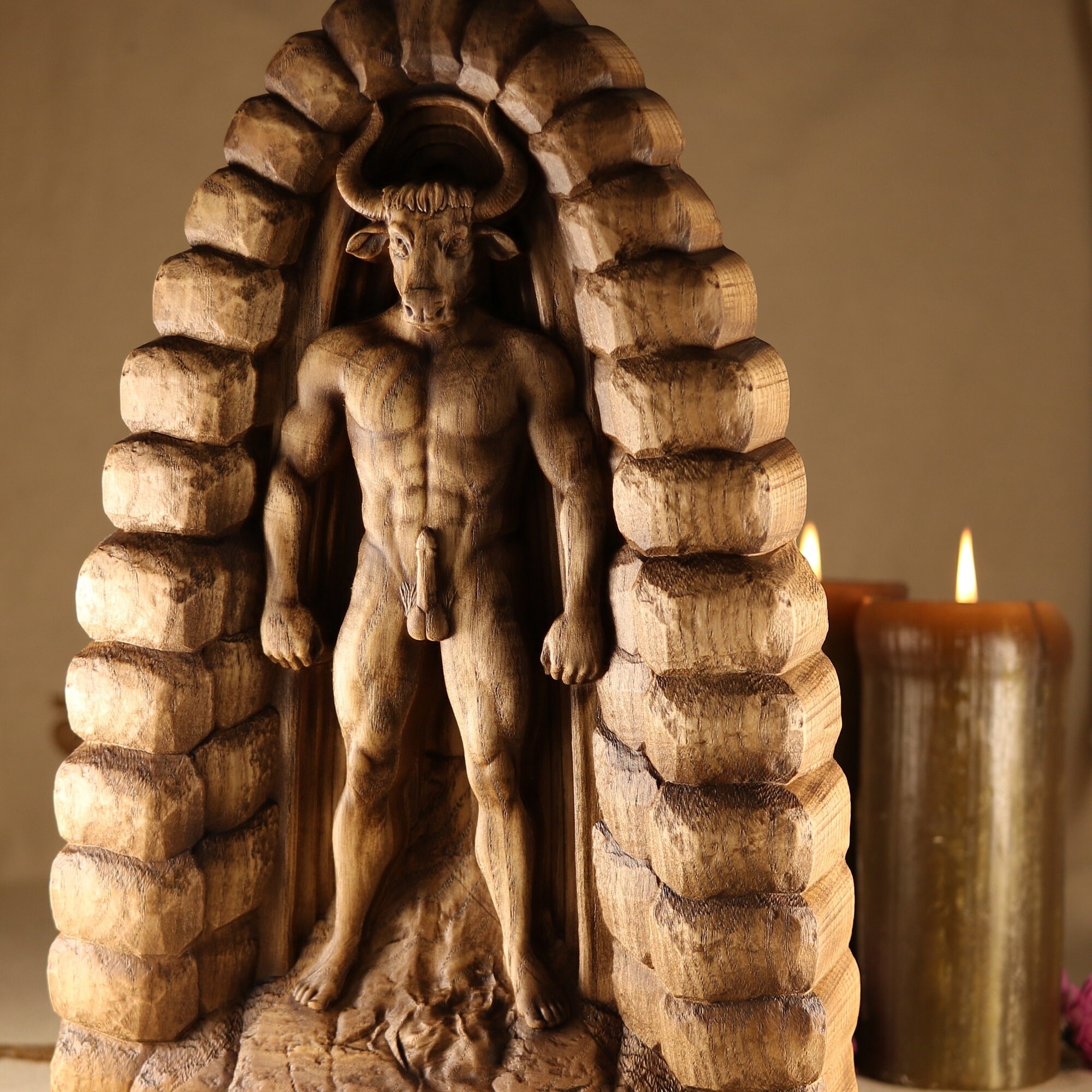 Minotaur Minotaur Statue Greek Statue Ancient Greek Etsy UK