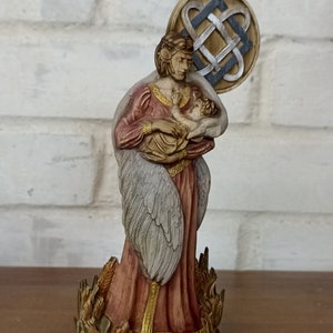 Lada Slavic goddess Goddess figurine Goddess statue Slavic pagan Slavic gods Pagan goddess statue Slavic deities Wood carving Wood sculpture