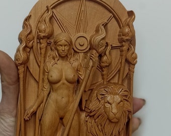 Inanna, Inanna statue, Ishtar, Asherah statue Astarte Sumerian Goddess statue Witchcraft Lilith statue Mesopotamia Dark goddess Wiccan decor