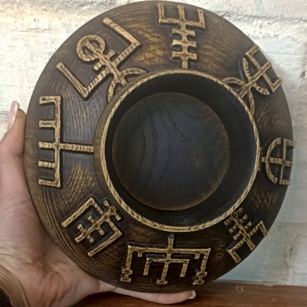 Viking Candle Holder Viking Decor Celtic Candle Holders Etsy