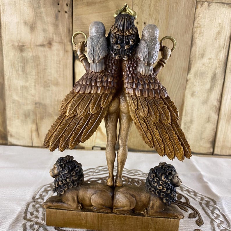 Ereshkigal Statue: Mesopotamian Goddess of the Underworld - Etsy