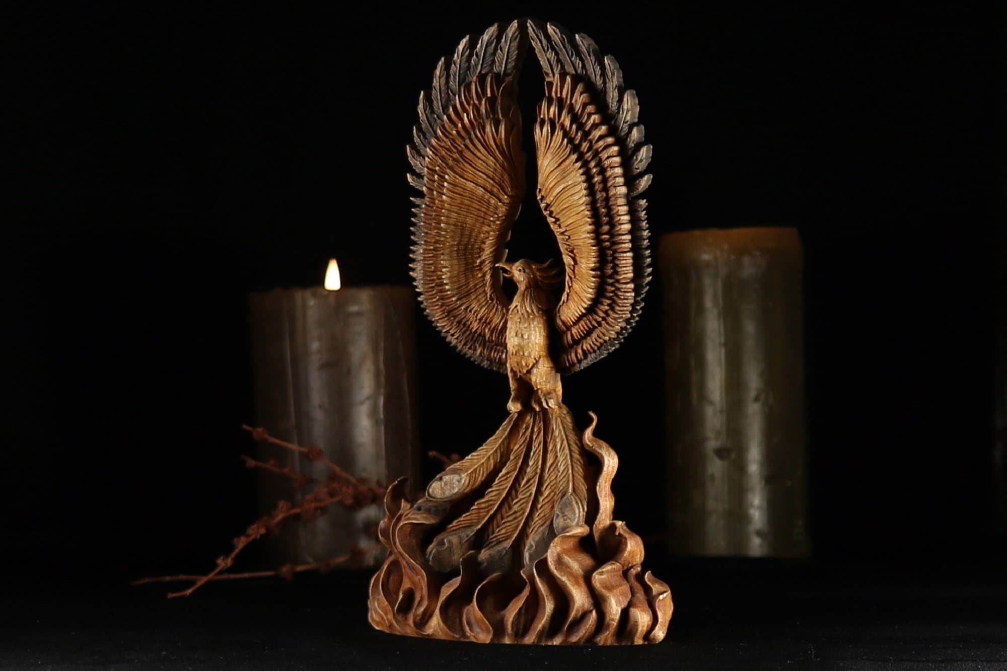 Phoenix Statue, Phoenix Figurine Greek Sculpture Phoenix Phoenix Statue, Phoenix Figurine Greek Sculpture Phoenix