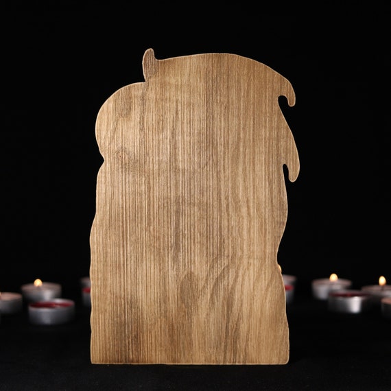 ルシファー像：サマエル・リリス、堕天使の木彫り - Etsy 日本