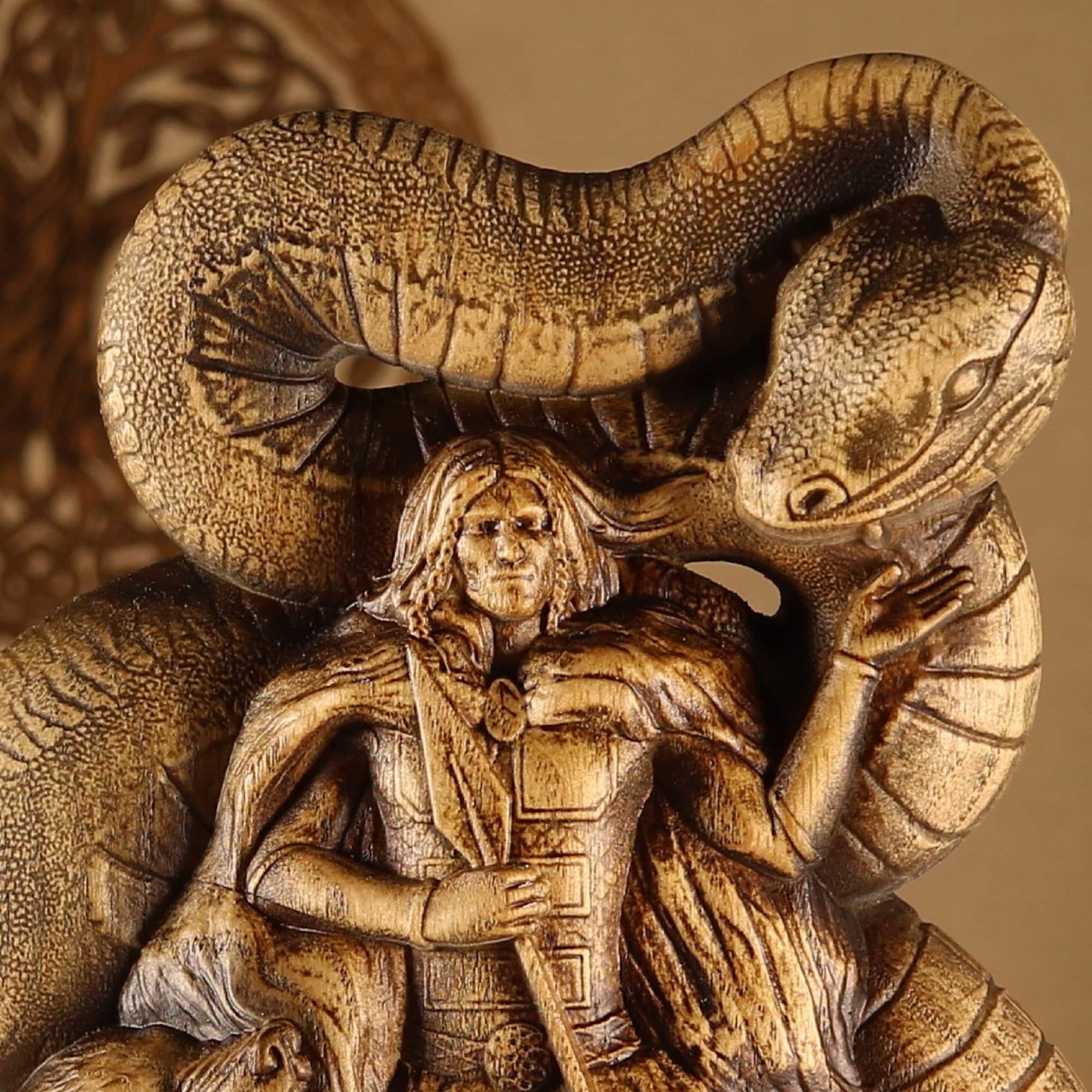 Loki Statue Norse Loki God Loki Loki Altar Norse Altar Etsy