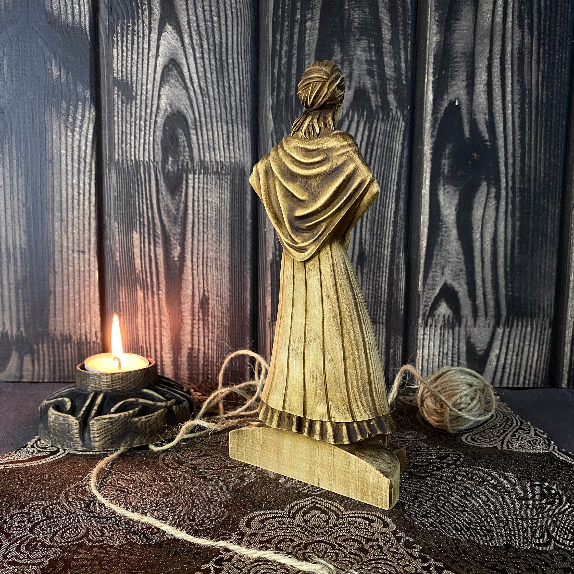 Marie Laveau Statue: Voodoo Queen Altar Decor, New Orleans