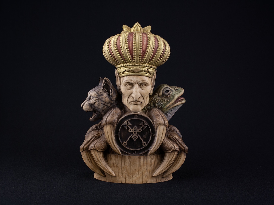 Bael, Baal God, Demon Statue, Altar Statue, Satan Statue Goetia