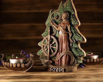 Skuld — Norse Fate & Future Symbol- Norse Goddess-Mythology Decor