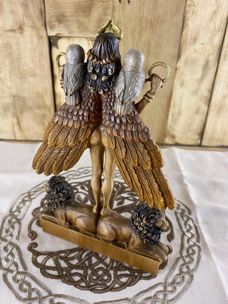 Ereshkigal Statue: Mesopotamian Goddess of the Underworld - Etsy
