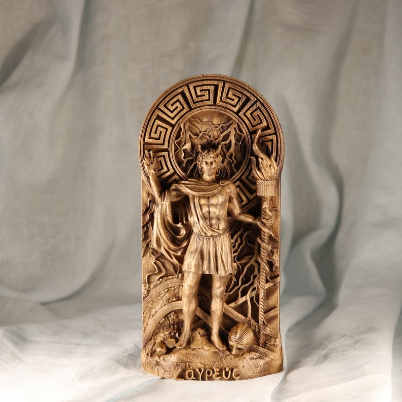 Zagreus Greek Statue Deity Greek Mythology Greek Gods Antique Etsy