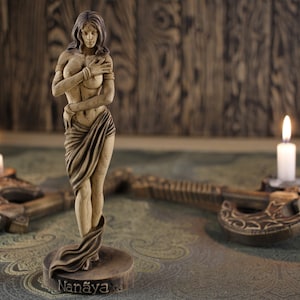 Nanaya Statue: Sumerian Love Goddess, Ash Tree Figurine
