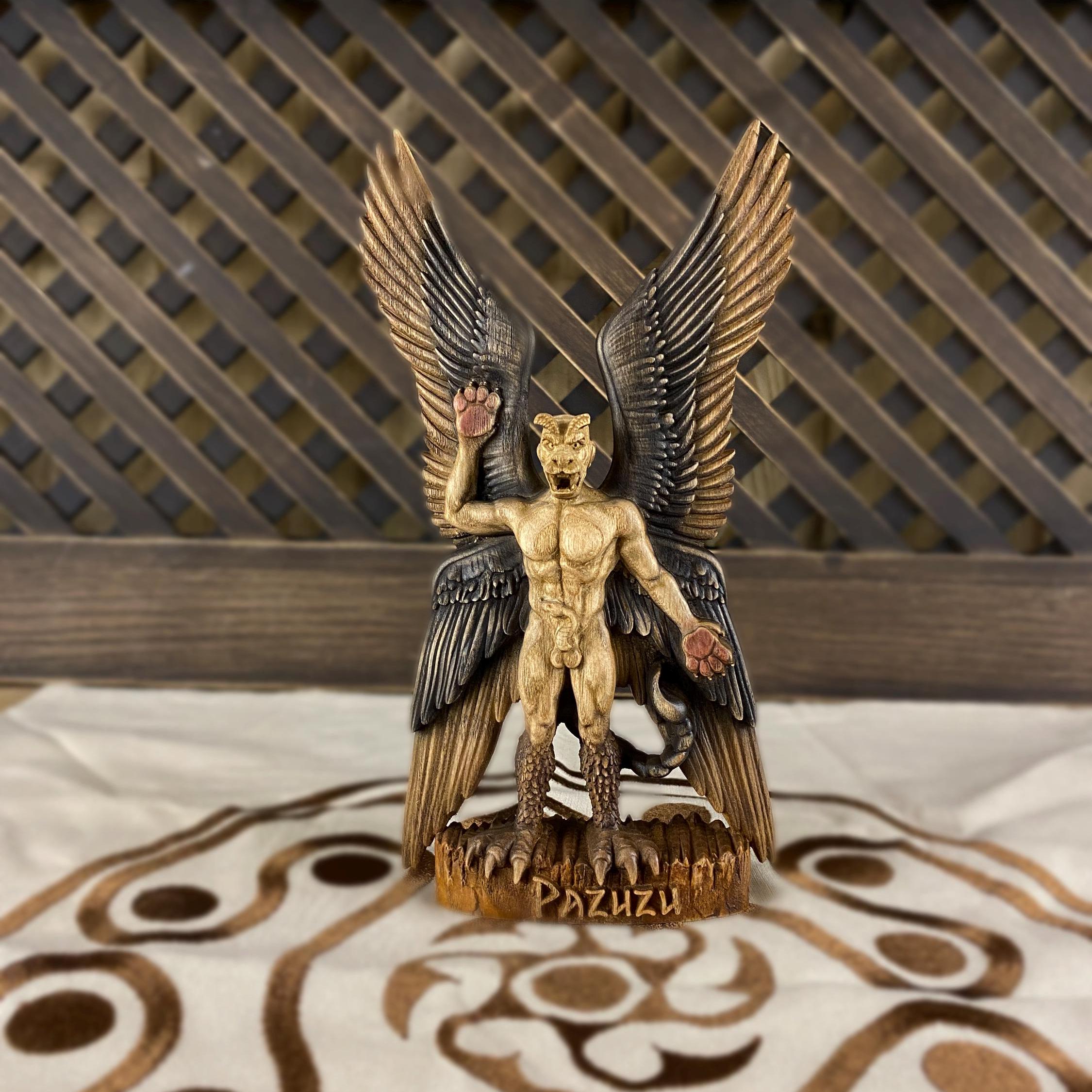 その他 APVSHKIN STATUE from SSUR Pazuzu Pazuzu Statue Demon Statue Pazuzu Idol Satanic Statue