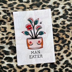 A5 Man Eater print