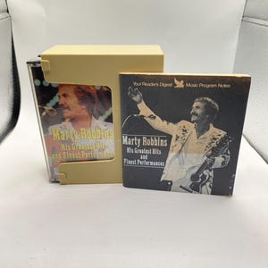 Vintage 1983 Reader&#39;s Digest Marty Robbins Greatest Hits Cassette Tapes