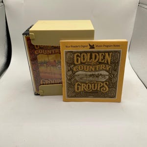 Vintage 1988 Reader&#39;s Digest Golden Country Groups Cassette Tapes Bundle
