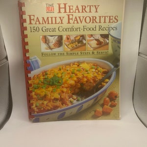 ヴィンテージ タイム ライフ 心のこもった家族のお気に入り料理本。