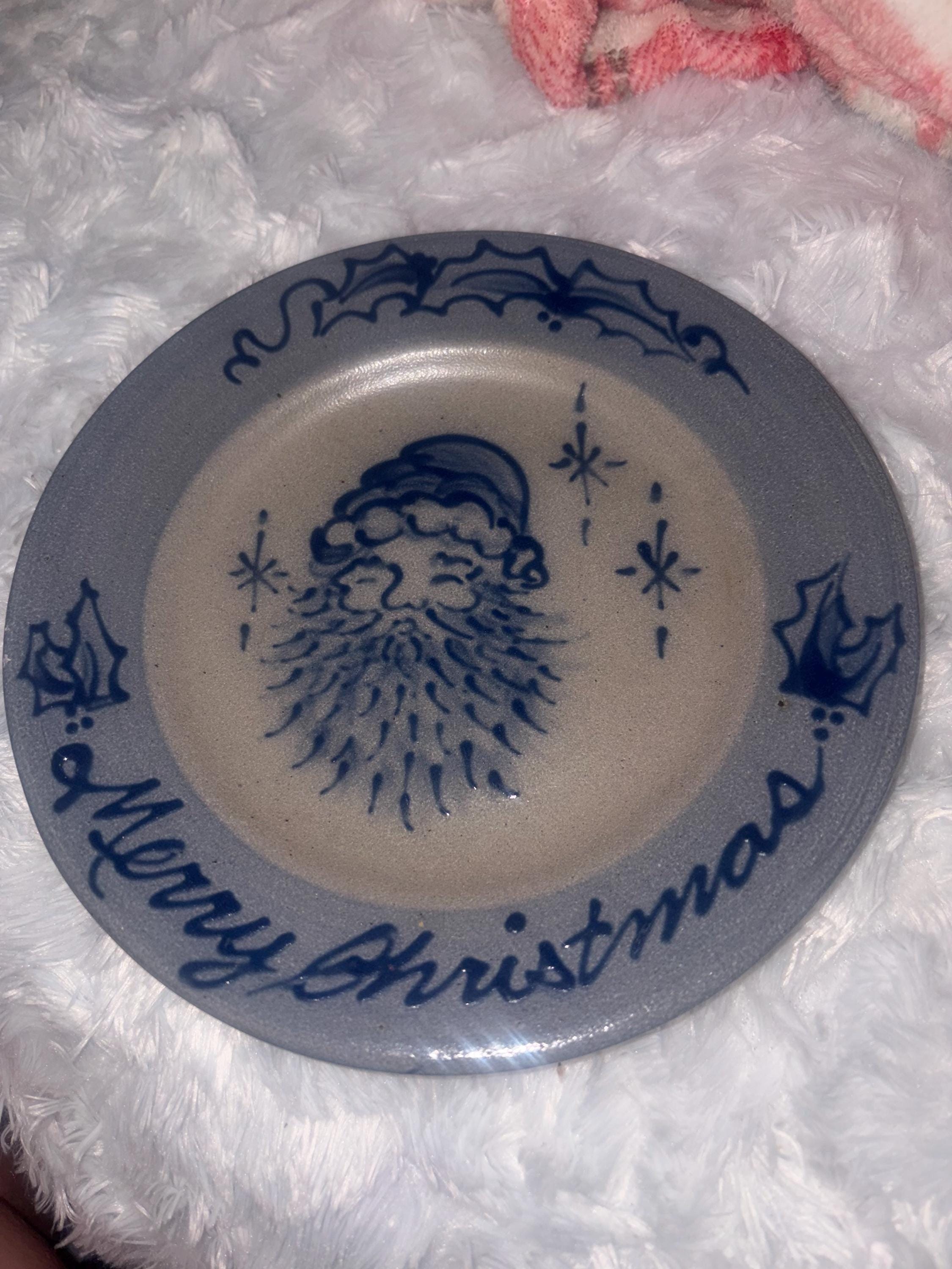 Vintage Rowe Pottery Santas - Etsy