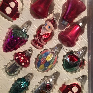 Vintage Christmas ornaments