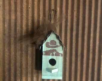 Cowboy Birdhouse