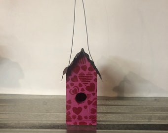 Cute Heart Birdhouse