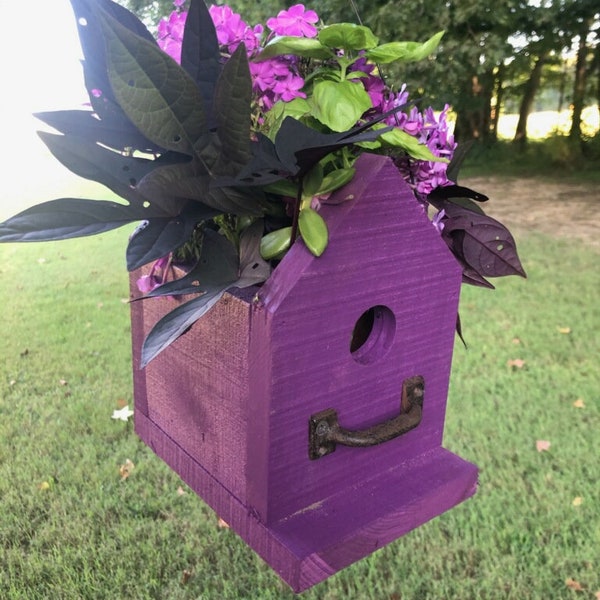 Birdhouse Planter (Hanging)