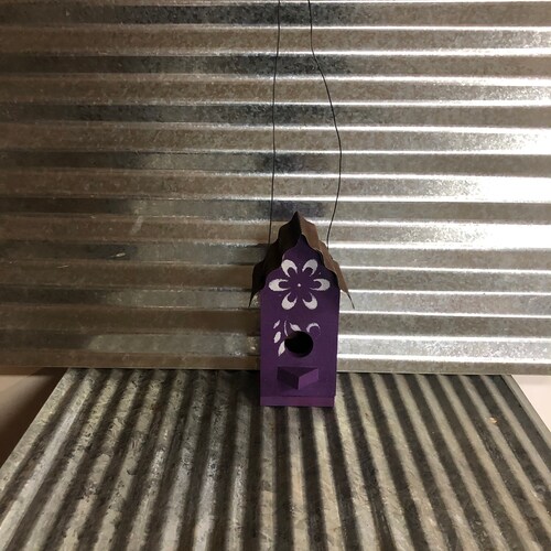 Cedar Birdhouse Garden Decoration Unfinished Birdhouse Etsy