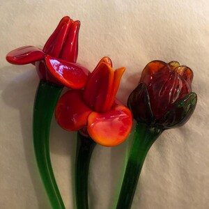 Glass flowers