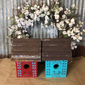 Artful Cedar Birdhouses
