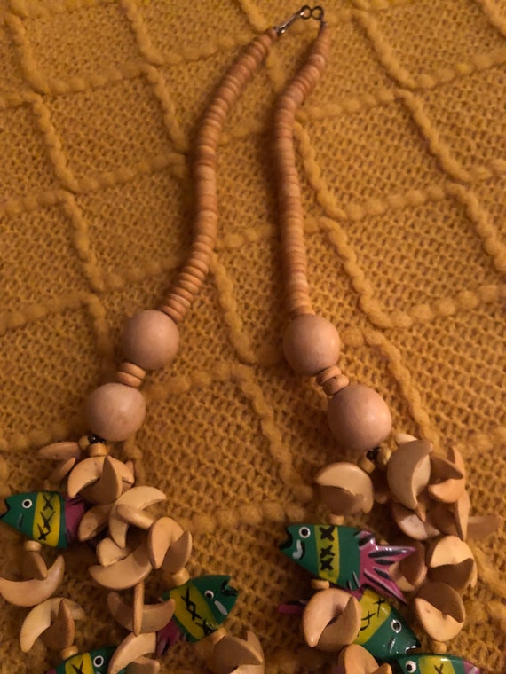 Fish Necklace (wood) - image 6
