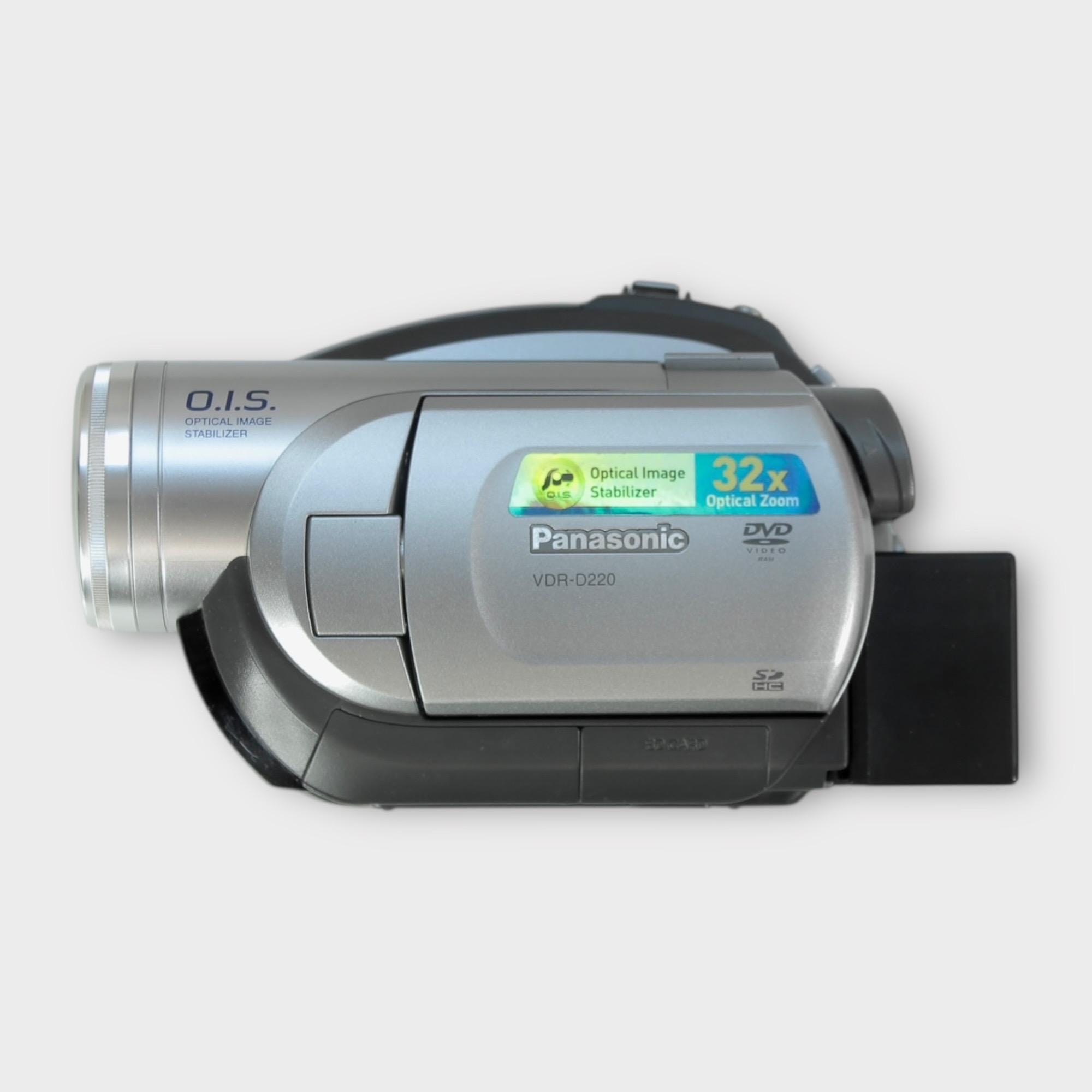 Panasonic VDR-D220 DVD Camcorder: Vintage Y2K Digital Video Camera