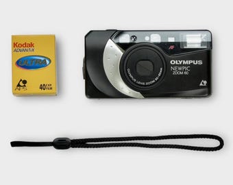 Olympus Newpic Zoom 600 APS System Point and Shoot Film Camera W