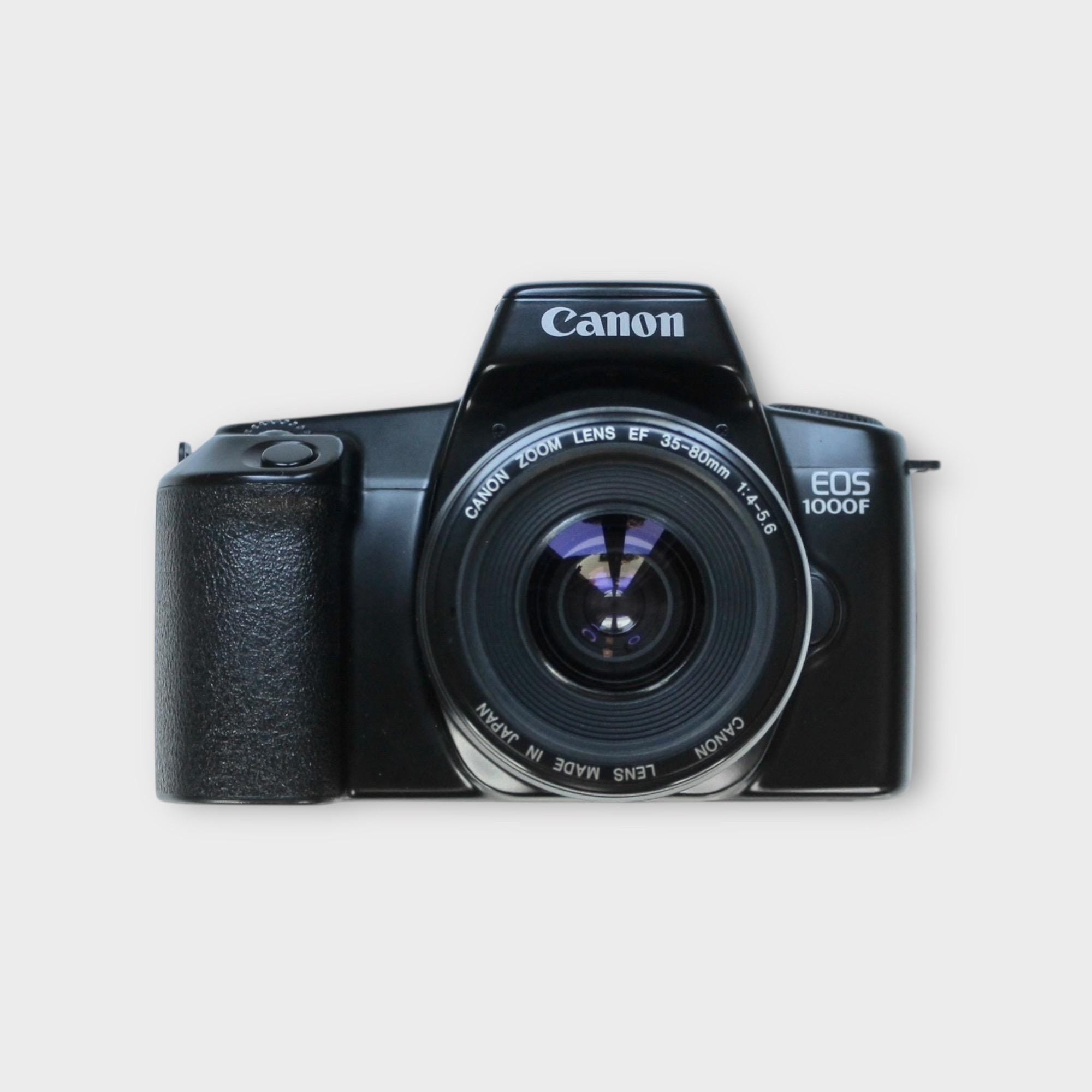 Canon EOS 1000F Film Camera – Vintage 35mm SLR With 35-80mm Lens