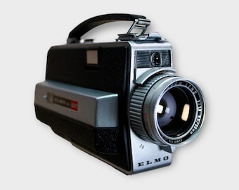 ELMO 412-XL MACRO ビデオカメラ本体 Film Camera Elmo 412-XL Macro Super 8 - Etsy
