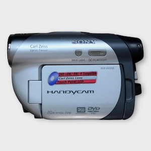 Sony Handycam DCR-DVD105 | Camcorder | Digital Video Camera | Y2K | Vintage Photo Camera | Retro Compact | Digital Camera