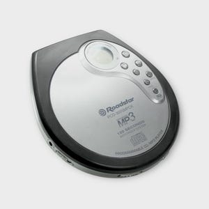 Vintage Roadstar Discman: Portable CD Player with MP3 Support
