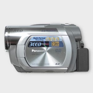 Videocámara DVD Panasonic VDR-D250 vintage: cámara de vídeo digital del año 2000