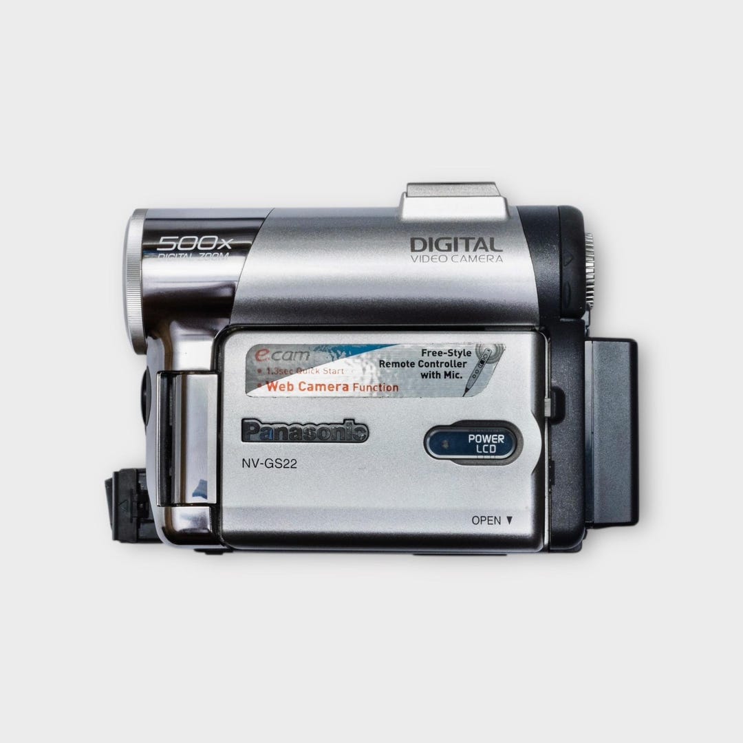 Panasonic NV-GS22 Mini DV Camcorder: Y2K CCD Video Camera - Etsy