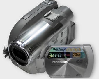 Panasonic VDR-D250 DVD Camcorder: Y2K Digital Video Camera - Etsy UK
