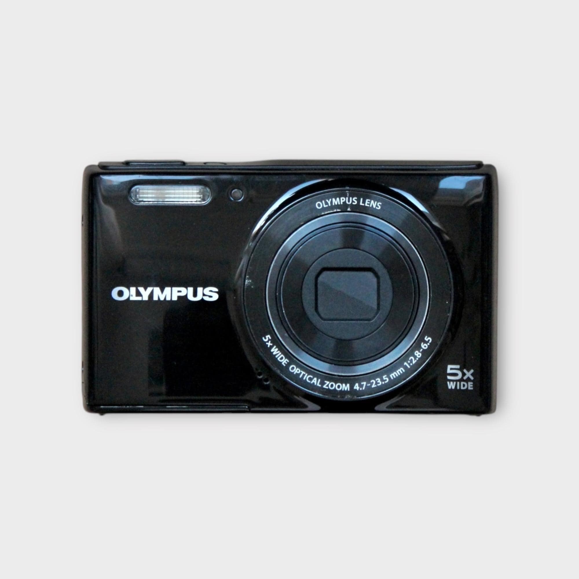 【新品】OLYMPUS STYLUS VG-180　ブラック Olympus Stylus VG-180 Black 5x Wide Zoom Digital Camera from Japan